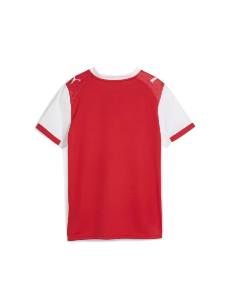 PUMA Młodzieżowa koszulka domowa Stade de Reims Odzież czerwony