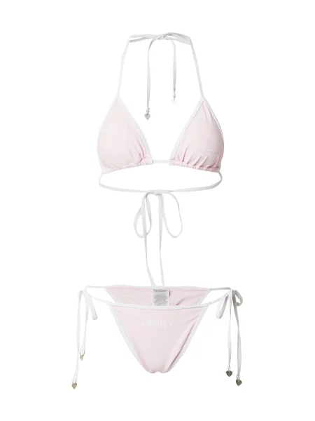 Juicy Couture Bikini TAIHITI pastelno roza bela