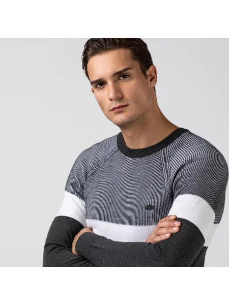 Свитер Lacoste серый