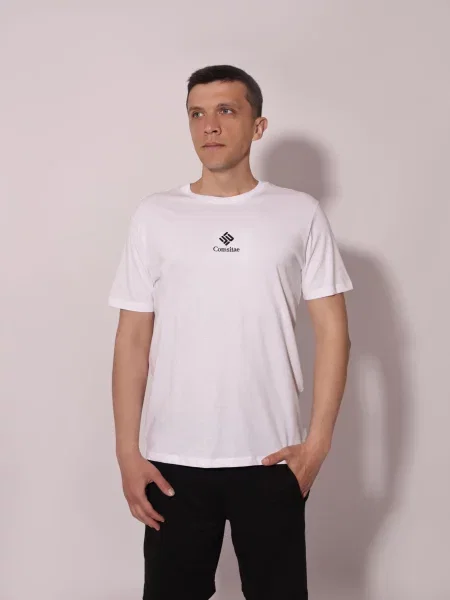 Футболка LUMO віскоза/поліестер білий