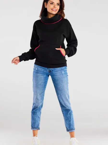 Bluza z kapturem Awama czarna