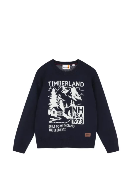 Sweter dziecięcy Timberland niebieski