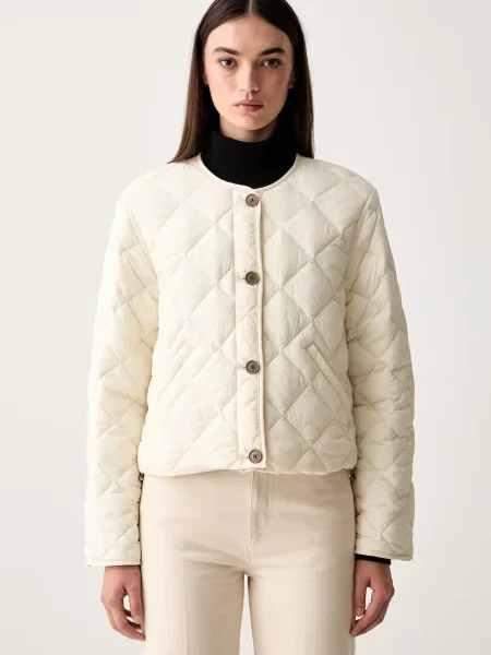 Calvin Klein geacă de tranziție pentru femei bej