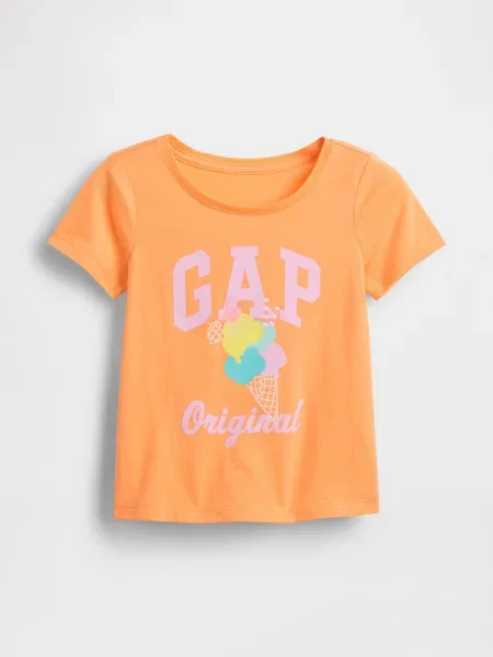 Tricou copii Gap portocaliu