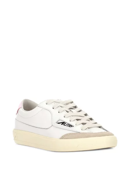 Szarvasbőr sneaker Autry fehér