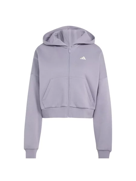 ADIDAS SPORTSWEAR Sportski gornji dio trenirke Studio lila / vuneno bijela