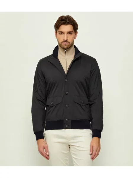 Gran Sasso Bomber dzseki SARTORIAL gyapjú hozzáadásával kék