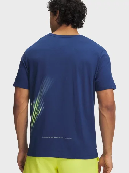 Футболка Under Armour с лого синяя