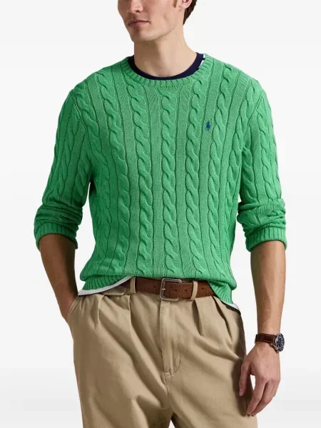 Ριγέ polo Polo Ralph Lauren με κουκούλα με αυτόγραφο λευκό