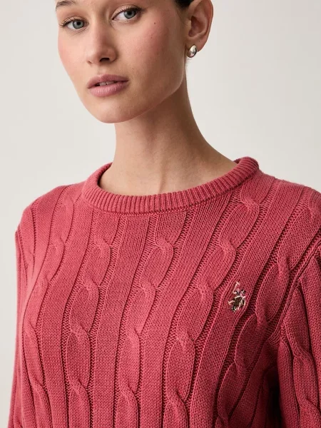 U.S. Polo Assn. светр CREW NECK CABLE