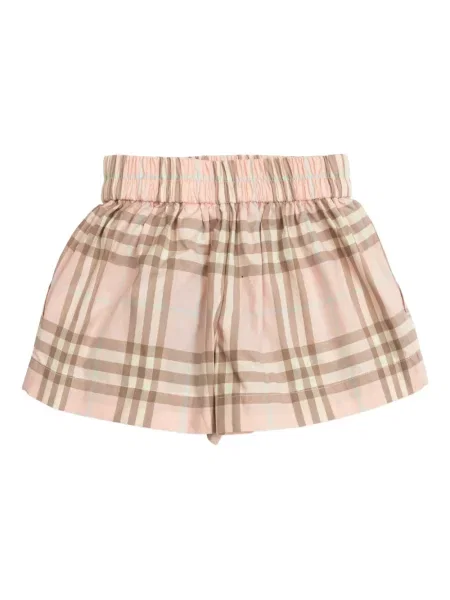 Dětské kraťasy Burberry růžové