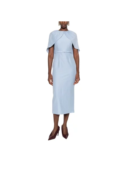 Sukienka Roland Mouret niebieska