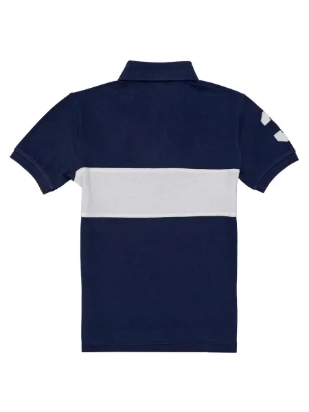 Tricou polo copii Polo Ralph Lauren albastru