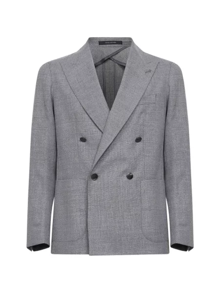 Блейзър Tagliatore с автограф с ревер сиво