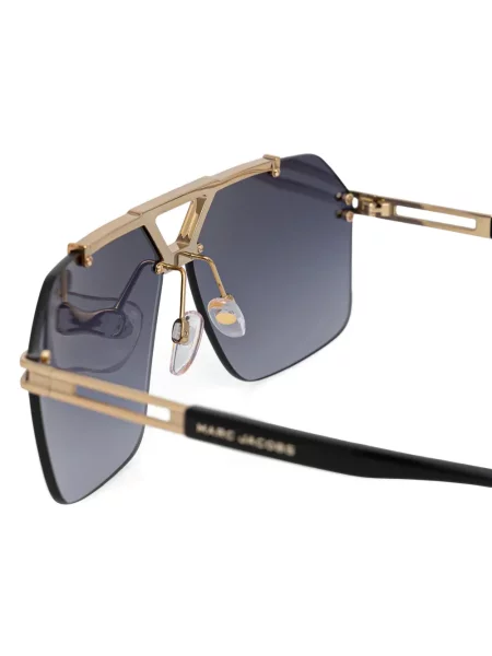 Ochelari de soare Marc Jacobs Eyewear cu imprimeu geometric auriu