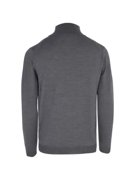 Pulover Slowear de jumătate de fermoar gri