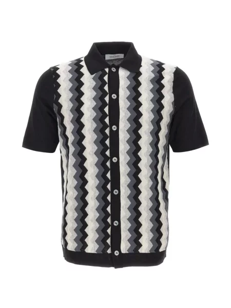 Жакардова риза Gran Sasso черно