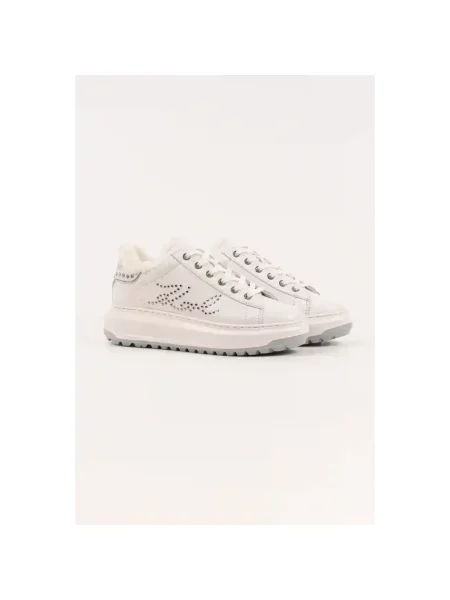 Sneakersy Karl Lagerfeld skórzane białe