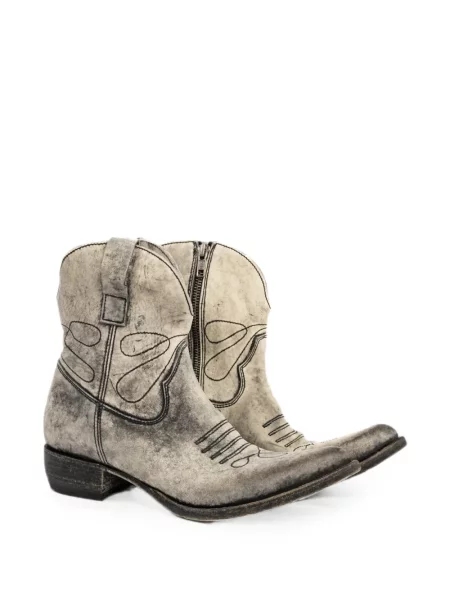 Botine Shoto din piele gri