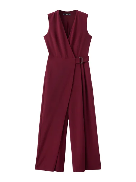 MANGO Salopeta vin roșu