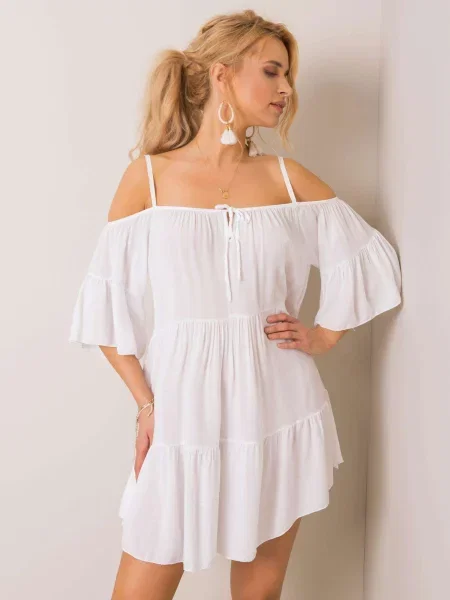 Rochie Och Bella de costum alb