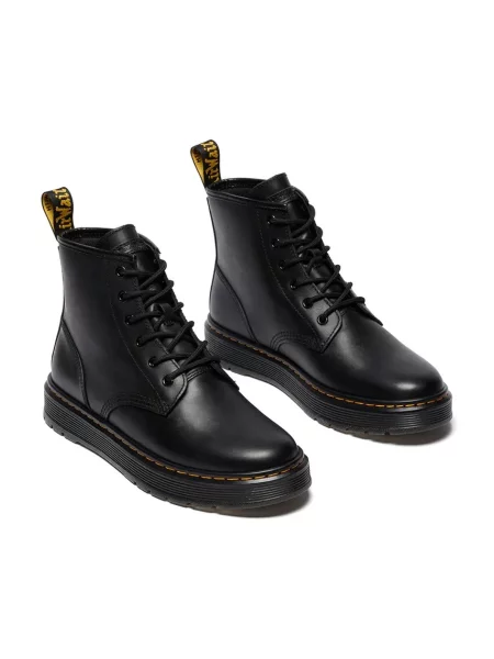 Cipele Dr. Martens Brookline Chukka ravni potplat crna