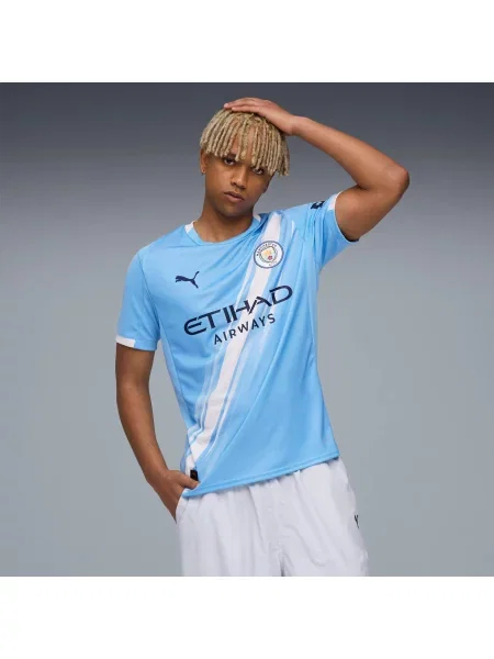 Koszulka domowa Manchesteru City niebieska