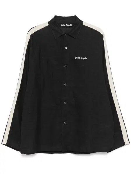 Cămașă Palm Angels cu broderie negru