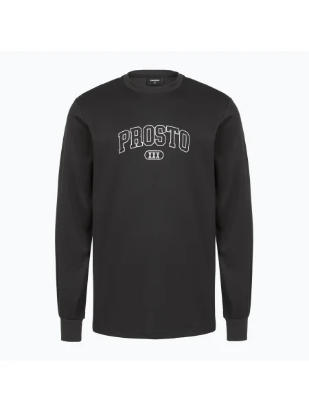 Tricou cu mânecă lungă Prosto. negru