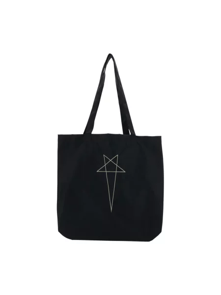 Rick Owens DRKSHDW torebka shopper czarna
