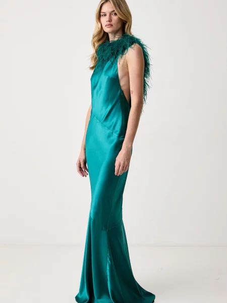 Retrofete rochie evazată cu acetat Brisbane