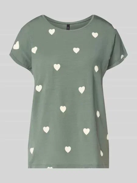 T-shirt w kroju relaxed fit z mieszanki lyocellu Model AVA' Vero Moda