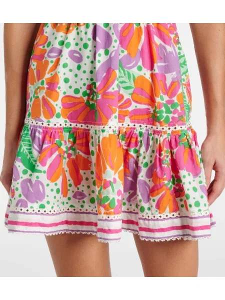 Rochie Poupette St Barth cu imagine roz