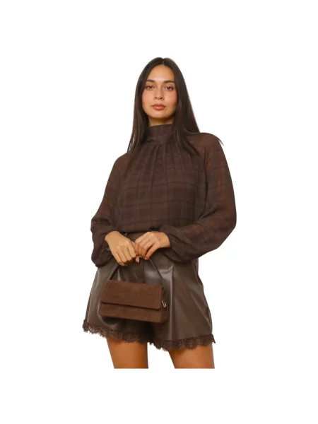 Bluza La Modeuse smeđa