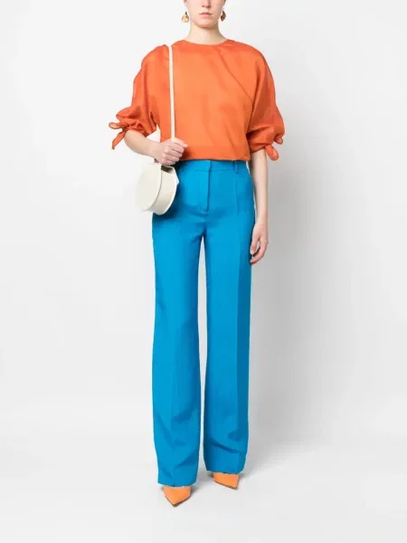 Ilgas palaidinė Alberta Ferretti oranžinė