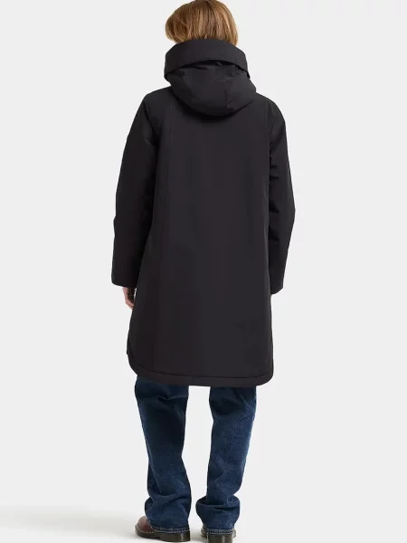 Didriksons parka dziecięca LILIAN czarna