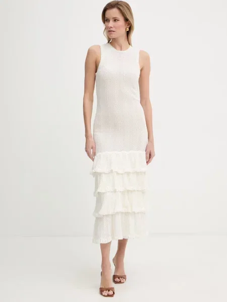 Twinset sukienka letnia beżowa