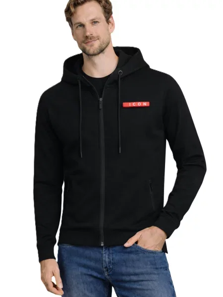 Hoodie Must s kapuco črna