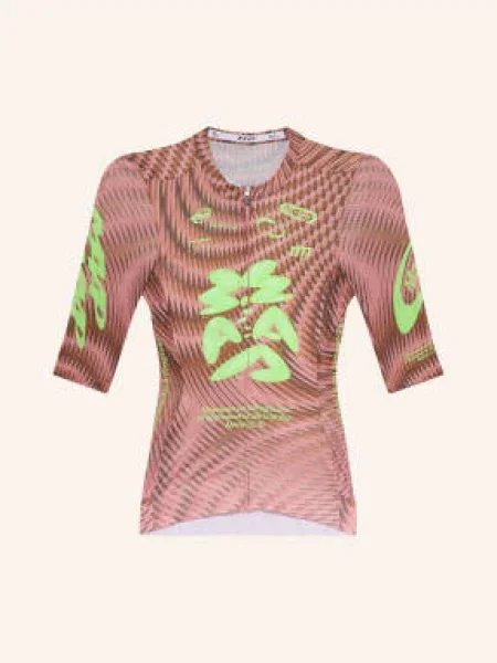 Maap Koszulka Kolarska Spectrum Pro Air Jersey rot zielona