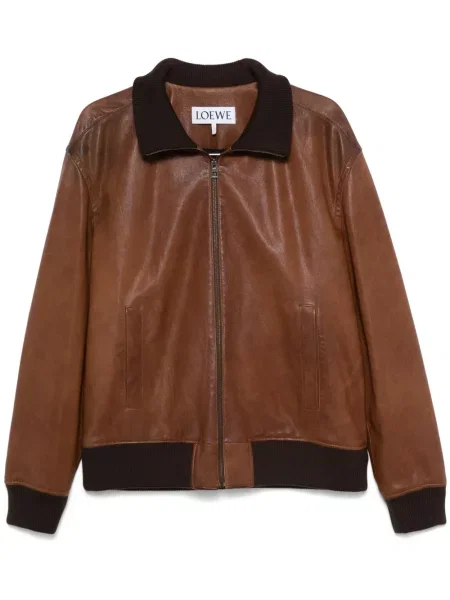 Geanta de piele Loewe maro