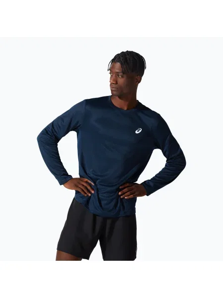 Futó hosszú ujjú póló Asics kék
