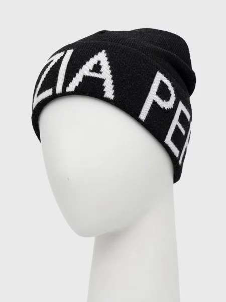 Czapka Patrizia Pepe wełniana czarna