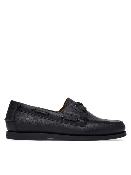 Mokasini Polo Ralph Lauren Merton Boat Cs Bts črna