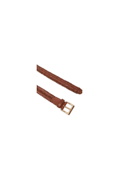 Tommy Hilfiger Nadrágszíj Th Soho Braid barna