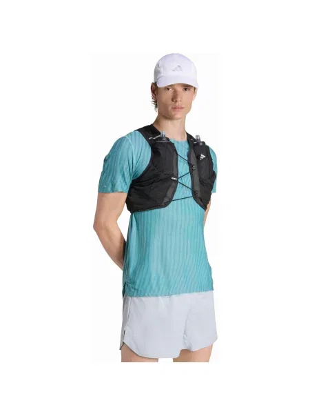 Futó mellény Adidas Performance fekete