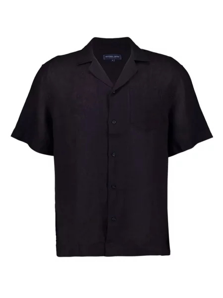 Cămașă Frescobol Carioca de in negru