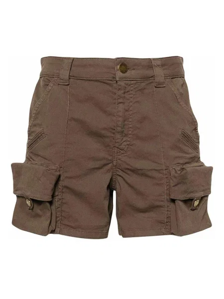 Pantaloni scurți Pinko maro