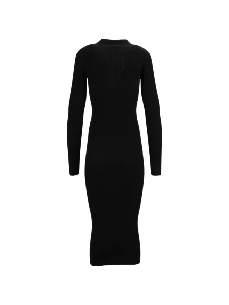 Rochie Elisabetta Franchi tricotate ajurata negru