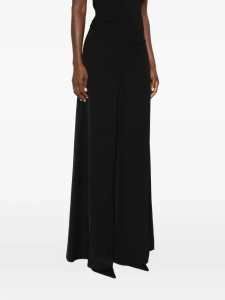 Pantaloni palazzo Simona Corsellini negru