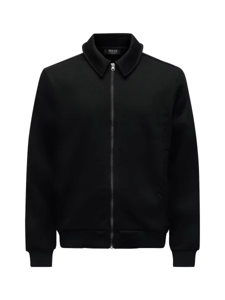 INDICODE JEANS Geacă de primăvară-toamnă Valport' negru